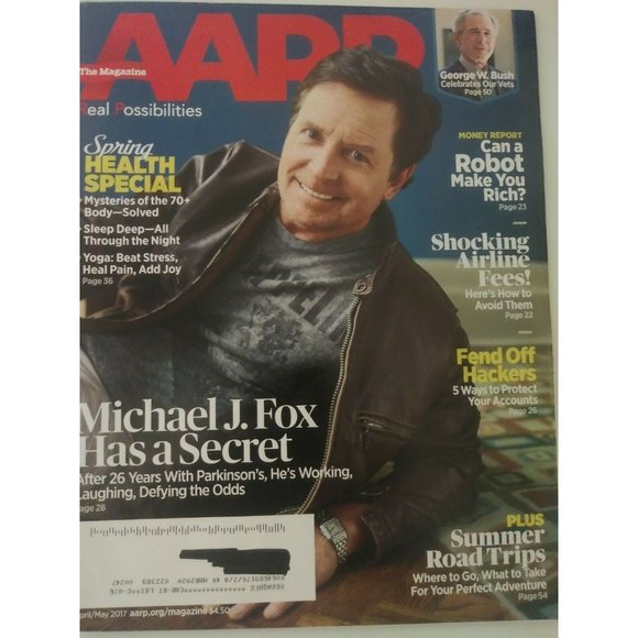 Lot Of 10 AARP Magazines 2008 - 2017 Morgan Freeman Bush Jack Nicholson + More - Picture 2 of 11